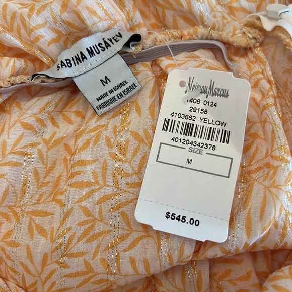 Sabina Musayev V-Neck Lorelai Silk Open Back Maxi Dress - Picture 11 of 12